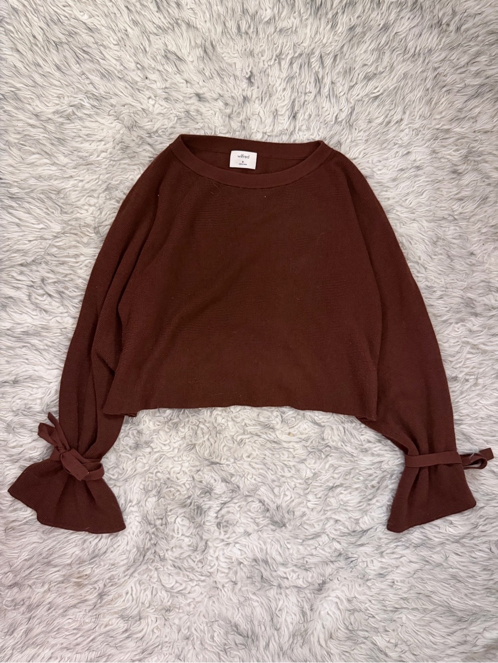 Wilfred ‘Emmy’ Sweater - Rich Maroon